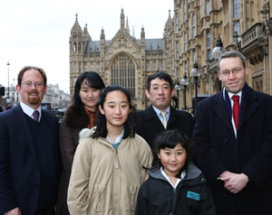 Winner of the South Chihiro Nagano Stephen Perse Foundation Junior Teacher Mr. Gordon West MP Dr Julian Huppert